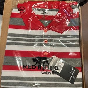 NWT 3XL mens short sleeve polo style shirt